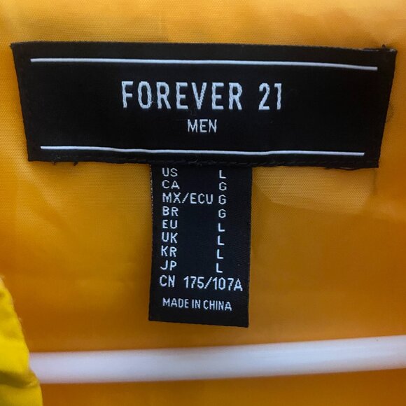 Forever 21  Trail Hooded Windbreaker Jacket for Men Large Size - Picture 2 of 3